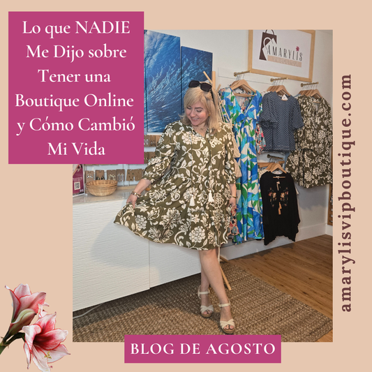 Lo que Nadie Me Dijo sobre Tener una Boutique Online (y Cómo Cambió Mi Vida)