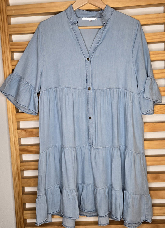 Denim Mini Cotton Dress