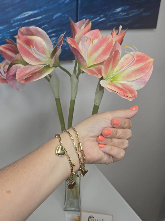 Heart Charm Bracelet