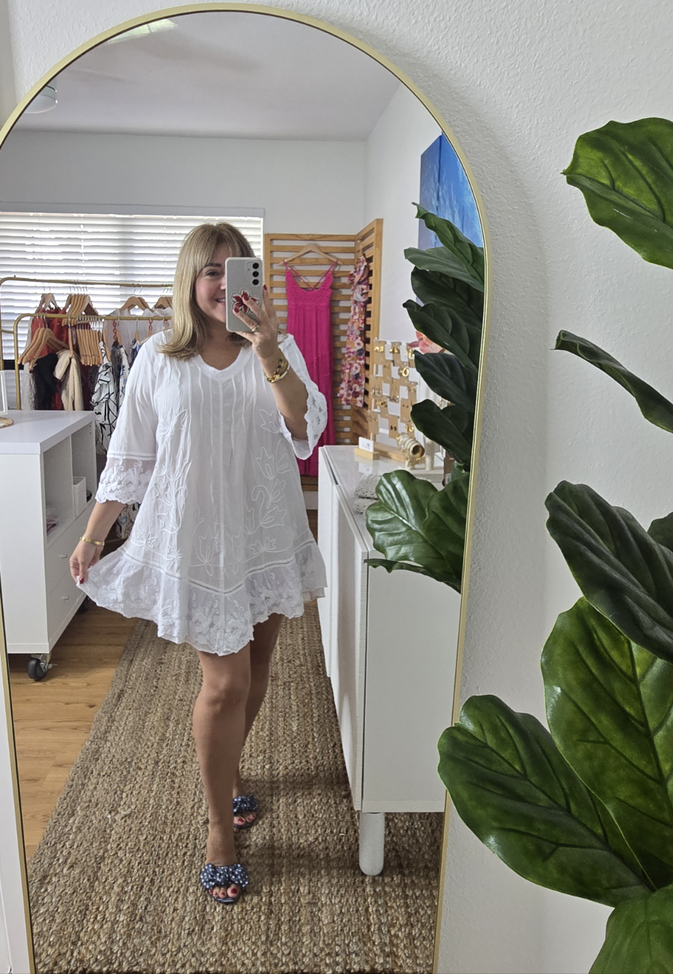 Embroidered Cotton Tunic
