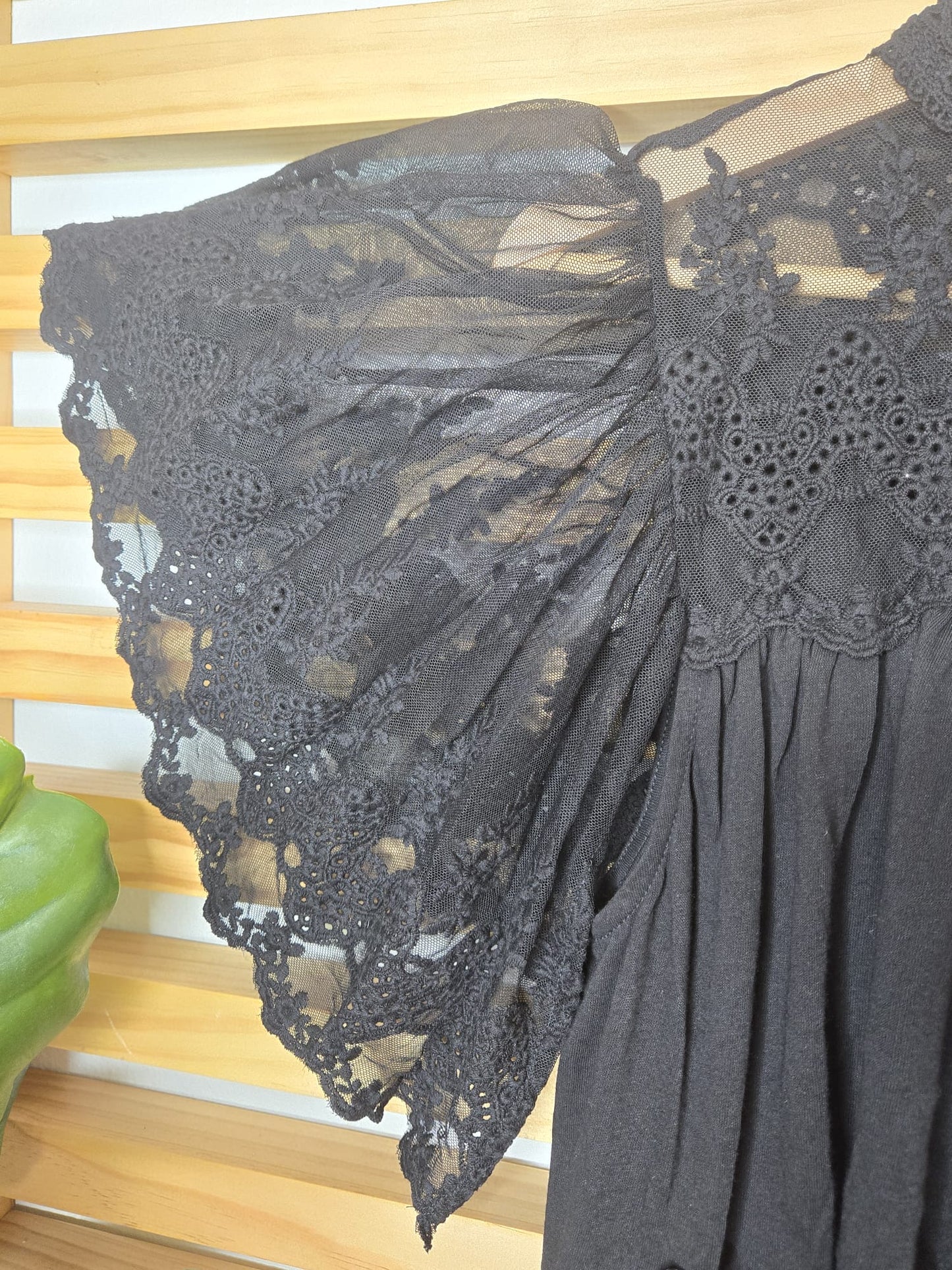 Boho Lace Trim Top