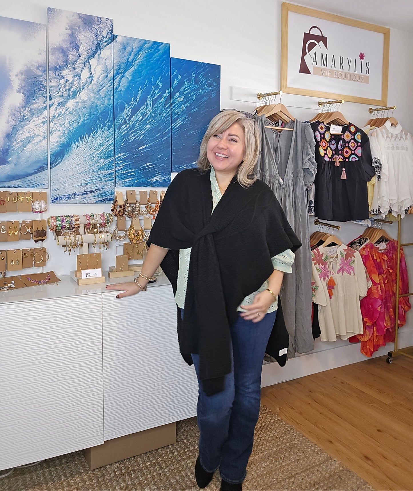 wrap, black wrap, boho accessories, layering piece, versatile style, one size, chic look, fall outfit, elegant touch