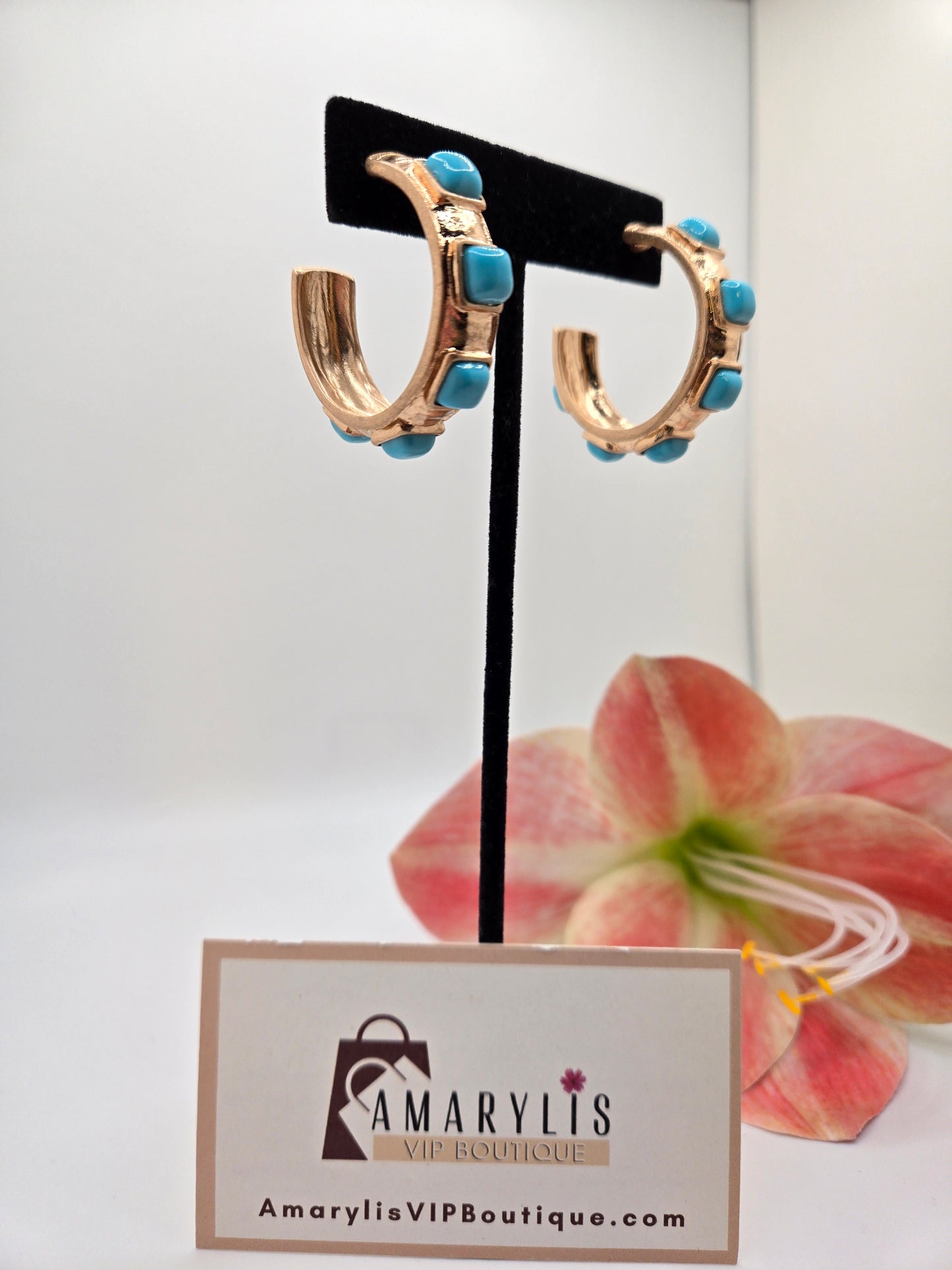 Geometric Acrylic Hoop Earrings