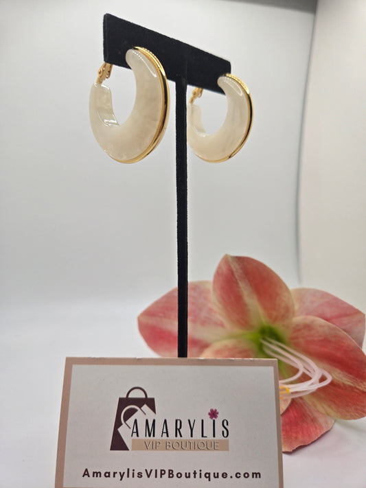 white earrings, acrylic earrings, stainless steel jewelry, dangle earrings, modern accessories, lightweight earrings, boutique jewelry