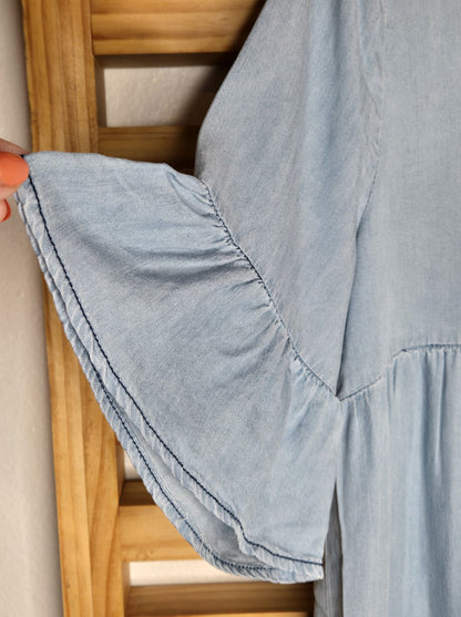 Denim Mini Cotton Dress