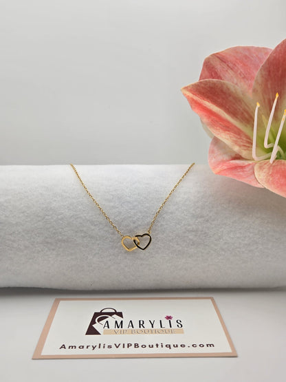 Doble Hearts Necklace
