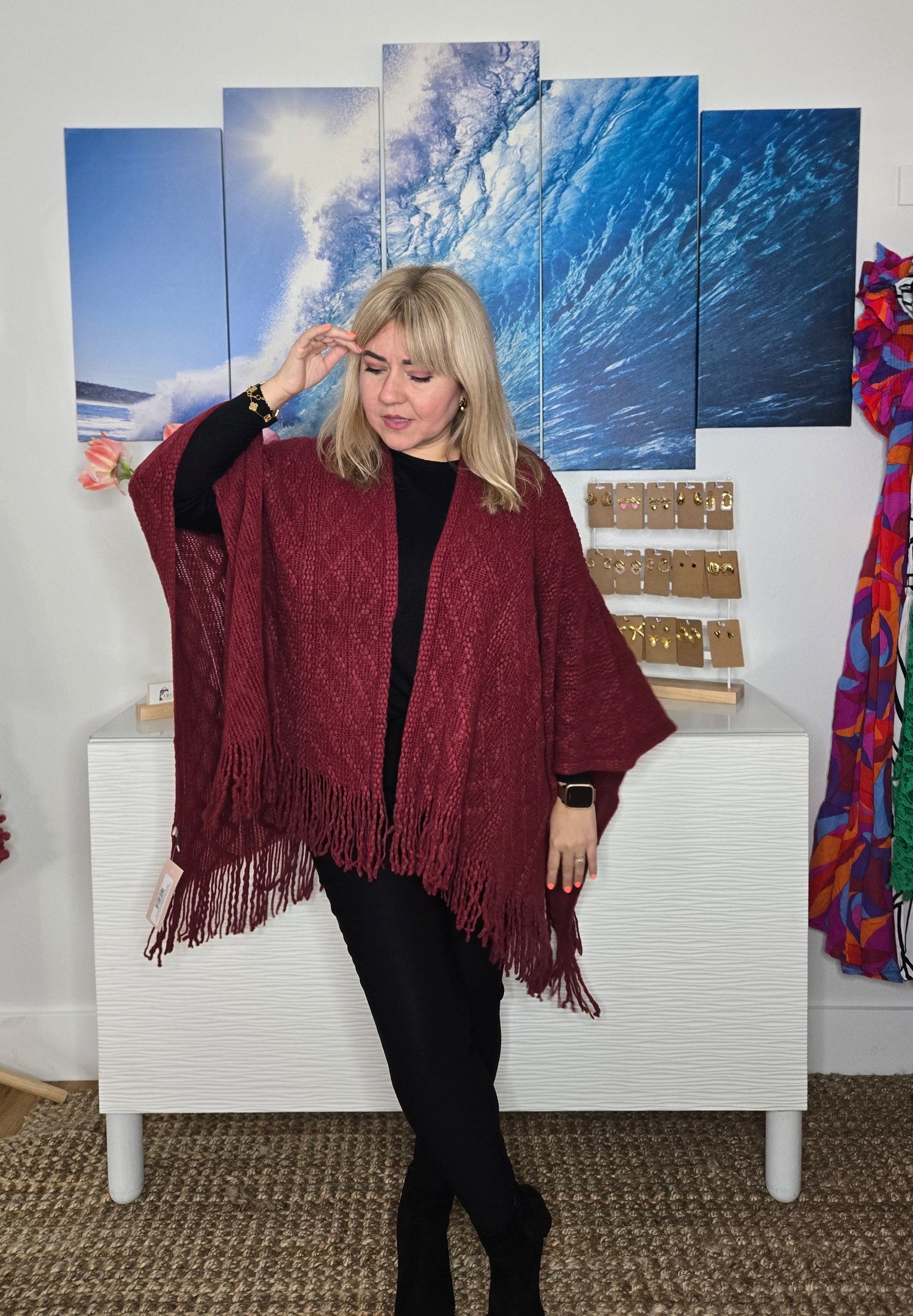 boho ponchos, boho fashion, cozy style, boho accessories, fall ponchos, boho chic, stylish ponchos, layering pieces, bohemian wardrobe, versatile ponchos