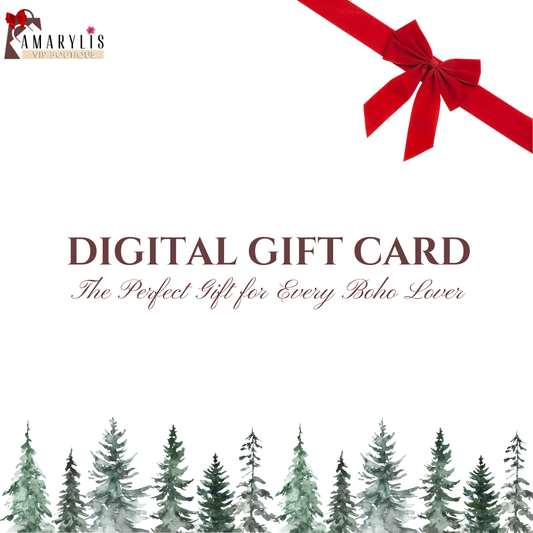 Amarylis VIP Boutique Digital Christmas Gift Card