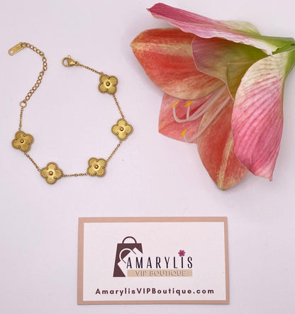 Four-leaf Clover Bracelet