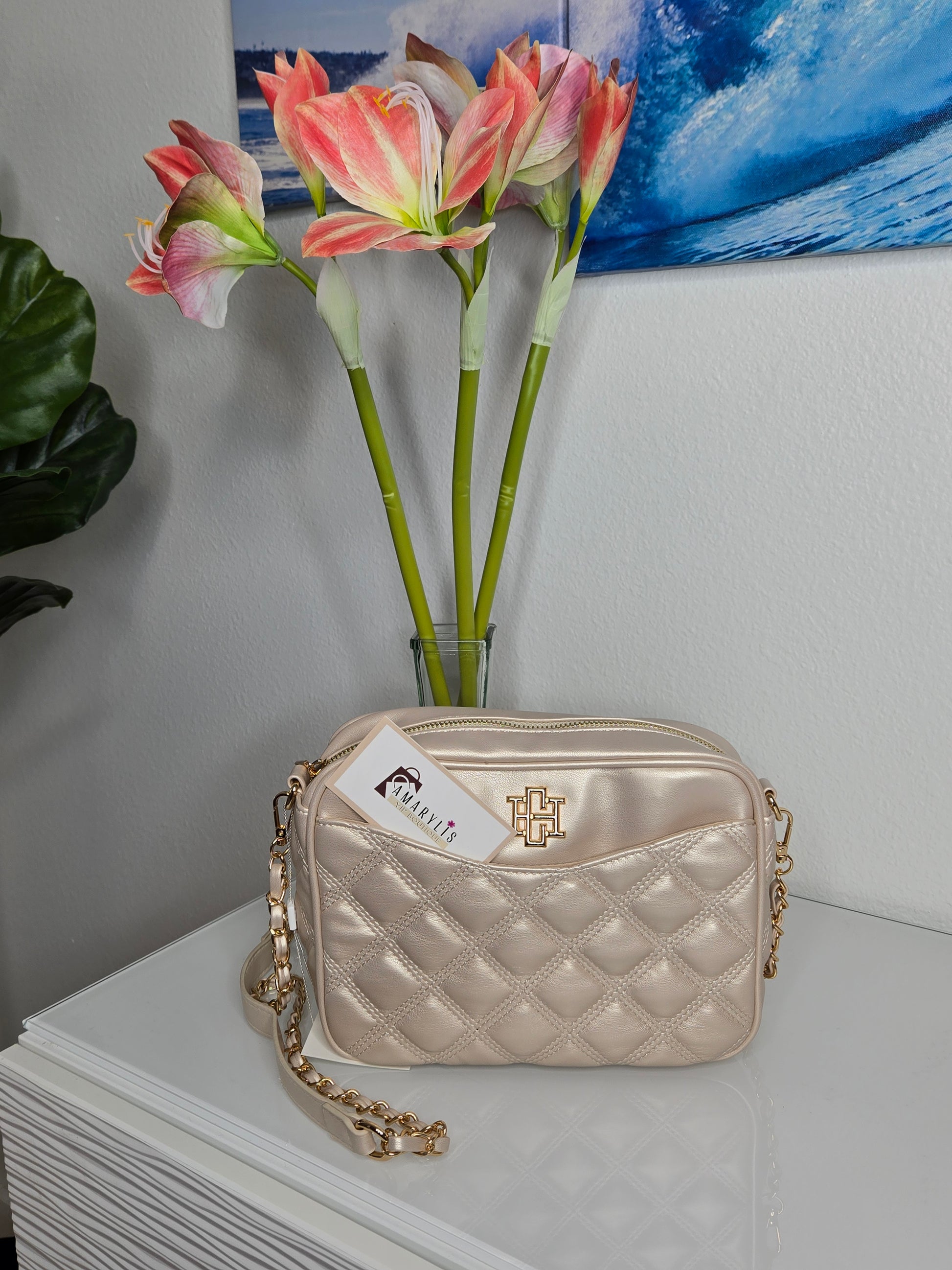 pearl bag, crossbody, vegan leather, quilted bag, compact purse, braided strap, everyday bag, travel accessory, diamond quilted, soft vegan leather, stylish handbag, minimalist chic, boho elegance, amarylisvipboutique, carolinehill, pearl