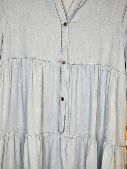 Denim Mini Cotton Dress