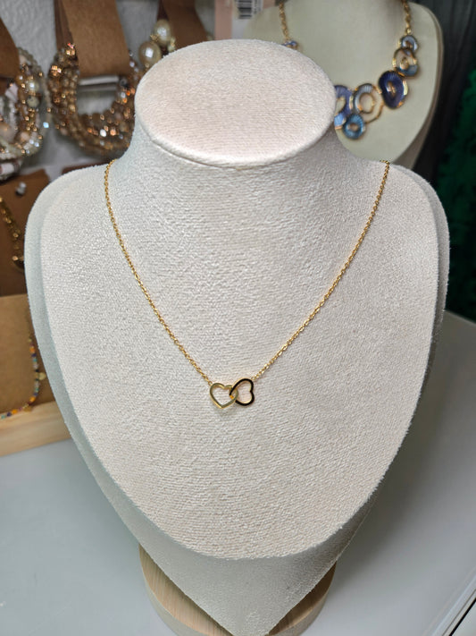 Doble Hearts Necklace