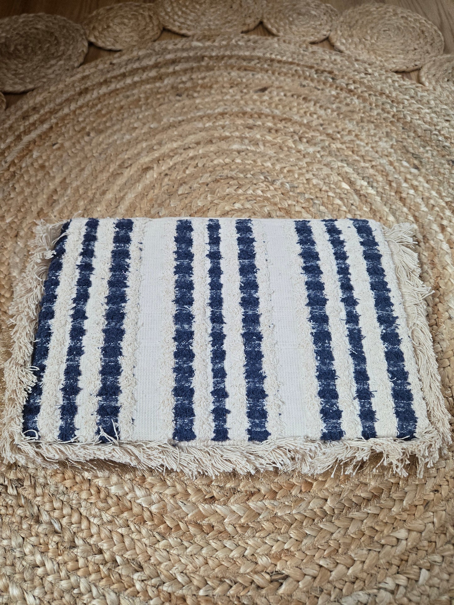 Beaded Mandala Fringe Clutch